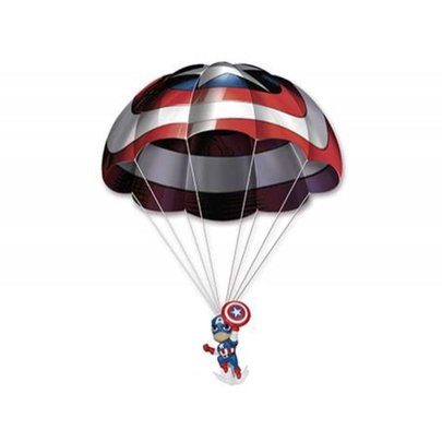 Parachuters 3D Marvel Capitão América - Candide