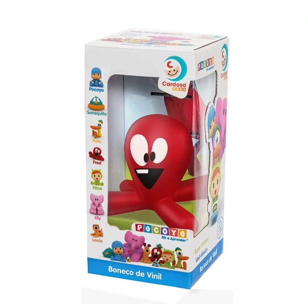 Boneco de Vinil Fred Pocoyo - Cardoso