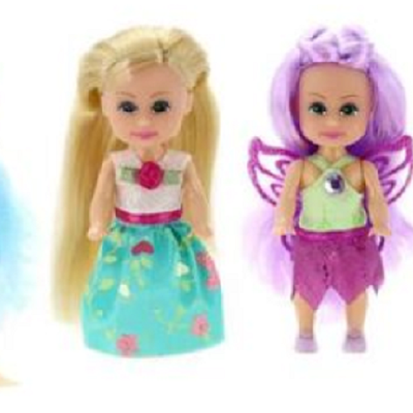 Bonecas Sparkle Girlz Coleção Mini Sparkles 4un - Dtc