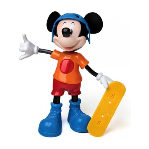 Boneco Mickey Radical com Skate - Elka