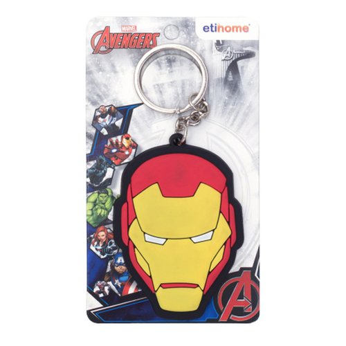 Chaveiro de PVC Avengers Homem de Ferro - ETITOYS