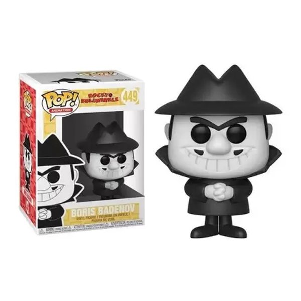 Funko Pop! Rocky Bullwinkle Boris Badenov 449 - Funko