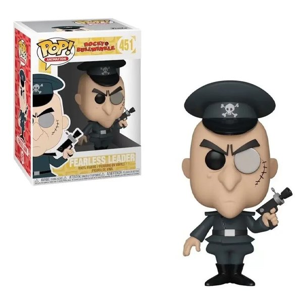 Funko Pop! Rocky Bullwinkle Fearless Leader 451 - Funko