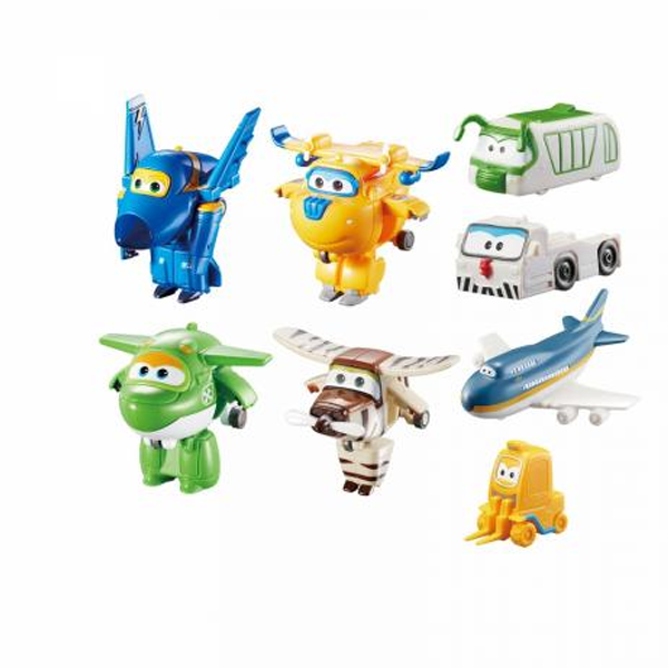 Mini Figuras Transformáveis 10 Cm Super Wings - Fun