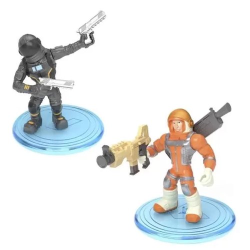 Kit com 2 Mini Figuras Fortnite Mission Specialist e Dark Voyage - Fun