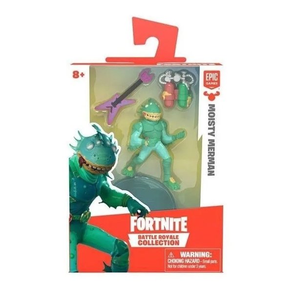 Mini Figura Fortnite Moisty Merman - Fun