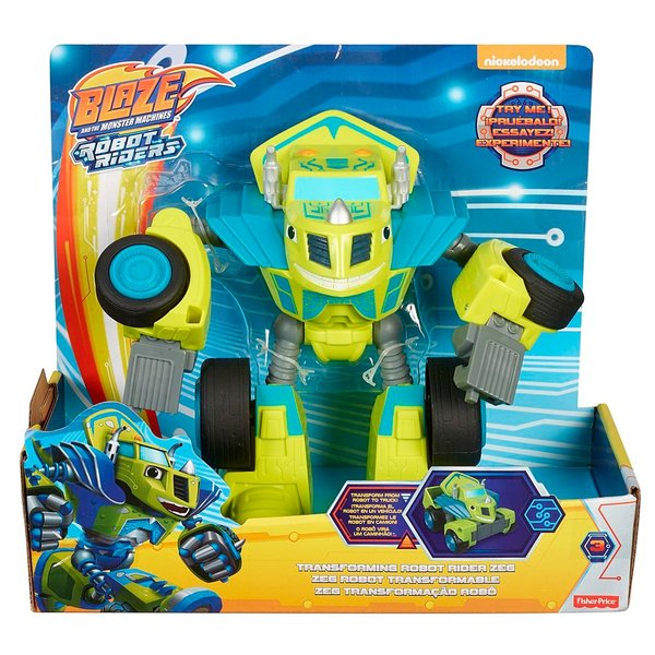Zeg Robot Riders  Veículo Transformável - Fisher-Price