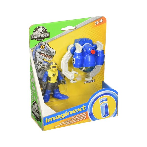 Imaginext Jurassic World Figura Dinossauros Aquáticos - Fisher-Price
