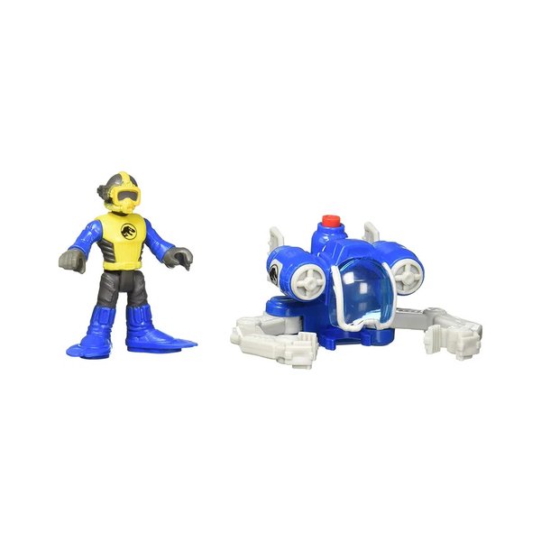 Imaginext Jurassic World Figura Dinossauros Aquáticos - Fisher-Price
