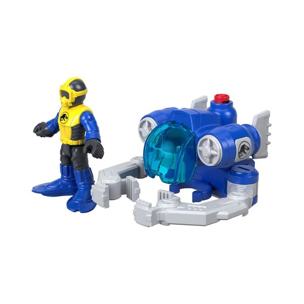 Imaginext Jurassic World Figura Dinossauros Aquáticos - Fisher-Price