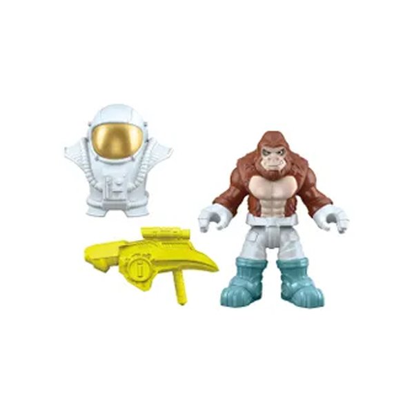 Imaginext Mini Figura Macaco Astronauta com Acessórios - Fisher Price