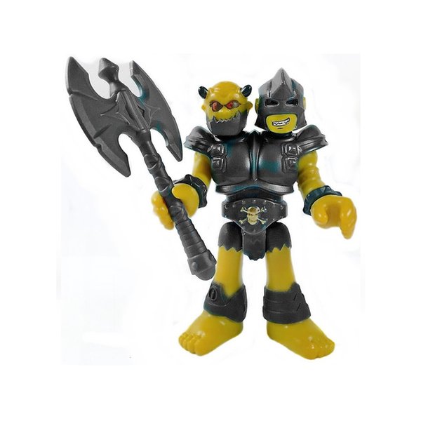 Imaginext Mini Figura Macaco Guerreiro de Duas Cabeças - Fisher Price
