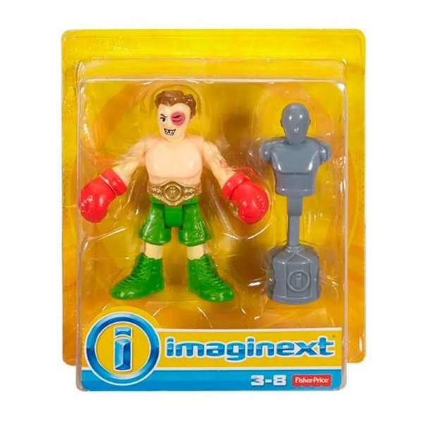 Imaginext Mini Figura Lutador de Boxe - Fisher Price