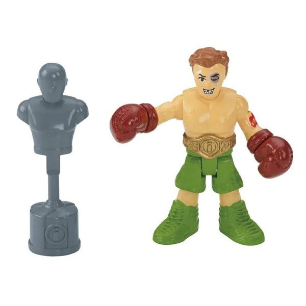 Imaginext Mini Figura Lutador de Boxe - Fisher Price