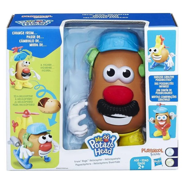 Boneco Sr. Potato Head Helicóptero Divertido - Hasbro