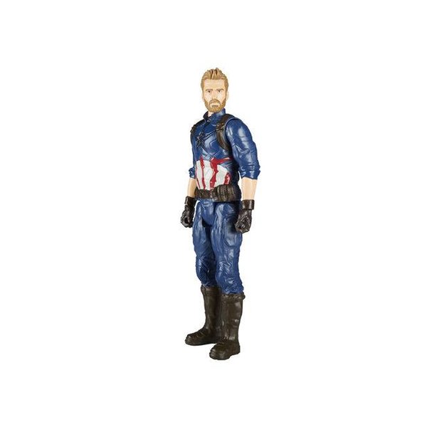 Boneco Articulado Avengers Titan Hero Series Capitão América 30cm - Hasbro