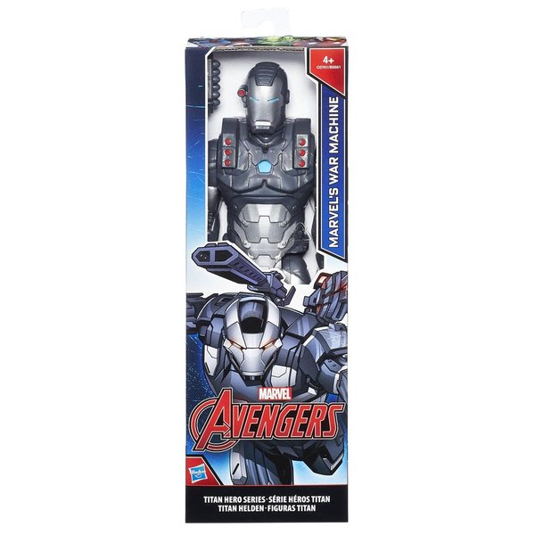 Boneco Articulado Avengers Titan Hero Series Máquina de combate 30cm - Hasbro