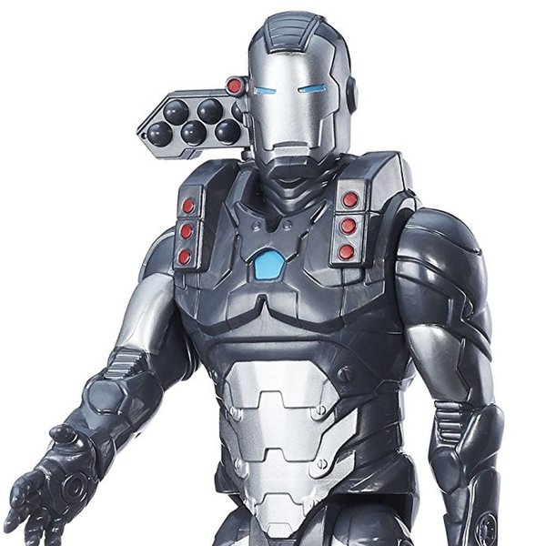 Boneco Articulado Avengers Titan Hero Series Máquina de combate 30cm - Hasbro