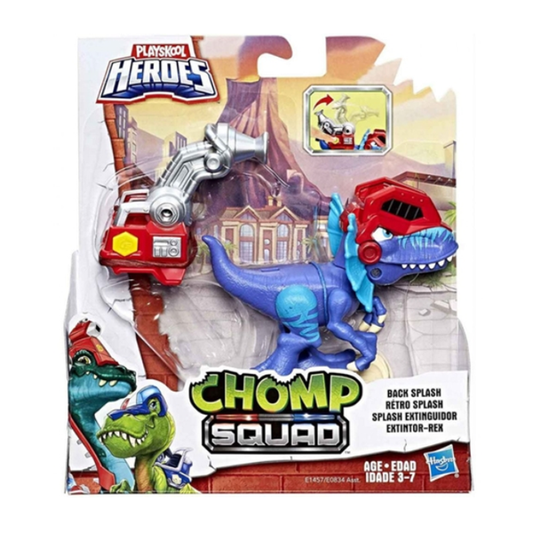 Dino Splash Extinguidor Rex Playskool Chomp - Hasbro