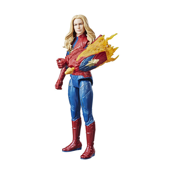 Boneco Titan Capitã Marvel Power Fx 2.0 - Hasbro