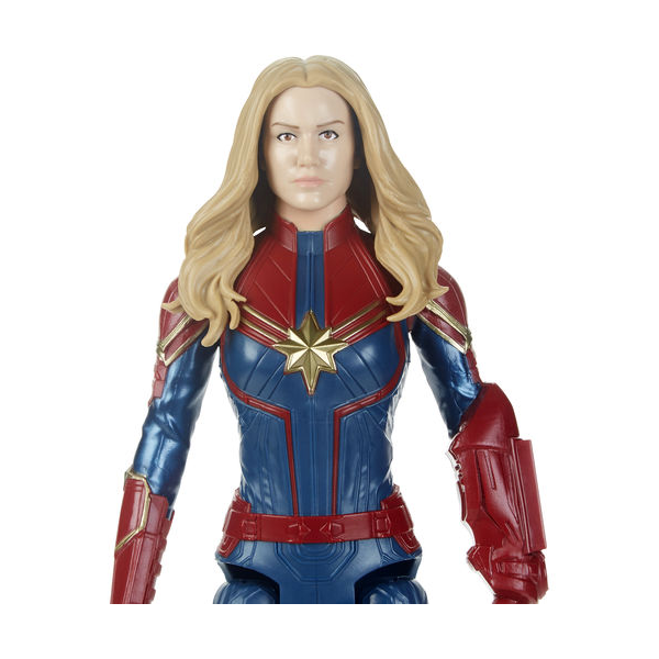 Boneco Titan Capitã Marvel Power Fx 2.0 - Hasbro