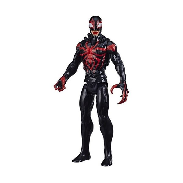 Figura Titan Hero Miles Morales Maximum Venom  - Hasbro