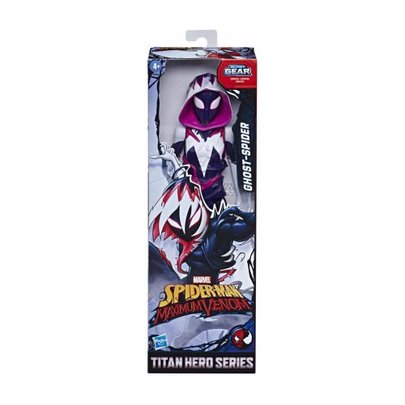 Figura Titan Hero Ghost Spider Maximum Venom - Hasbro