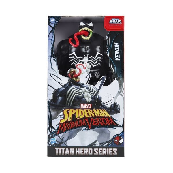 Figura Titan Hero Venom Maximum Venom - Hasbro