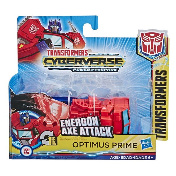 Transformers Cyberverse Optimus Prime Energon Axe Attack - Hasbro