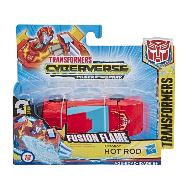 Transformers Cyberverse Hotrod Fusion Flame - Hasbro