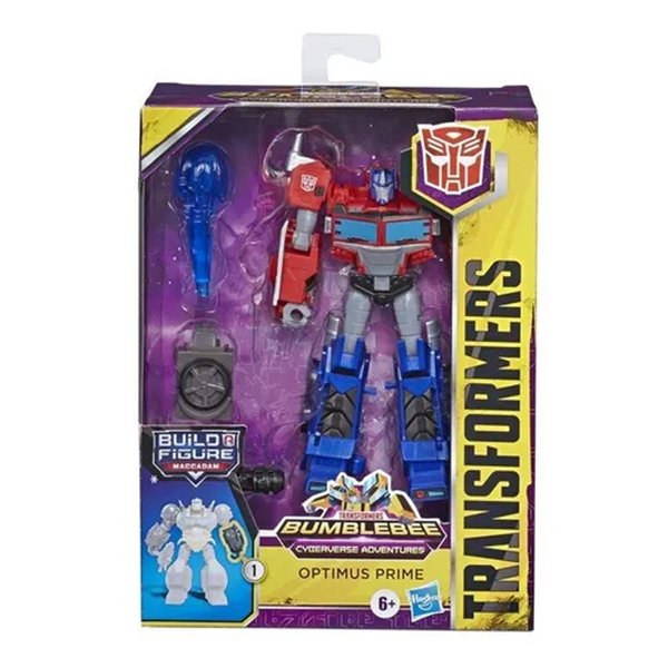 Figura Transformers Cyberverse Adventures Optimus Prime - Hasbro