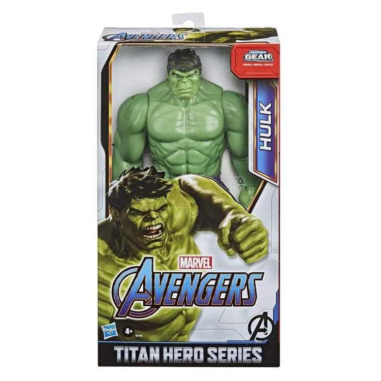 Figura Titan Hero Hulk Deluxe - Hasbro
