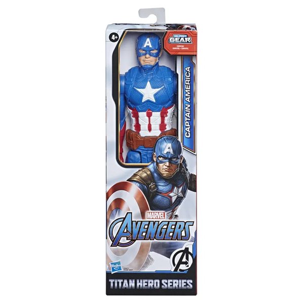 Figura de Ação Avengers Capitão América Titan Hero - Hasbro