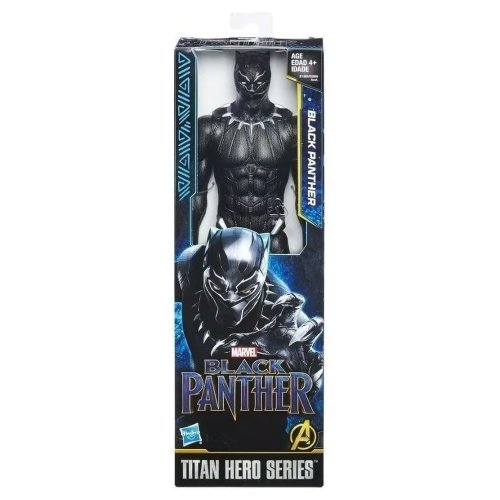 Figura de Ação Marvel Pantera Negra Titan Hero - Hasbro