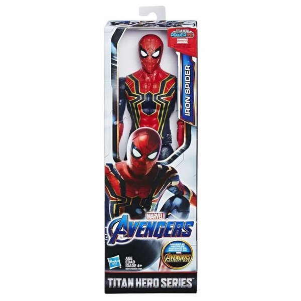 Boneco Articulado Avengers Titan Hero Series Iron Spider - Hasbro