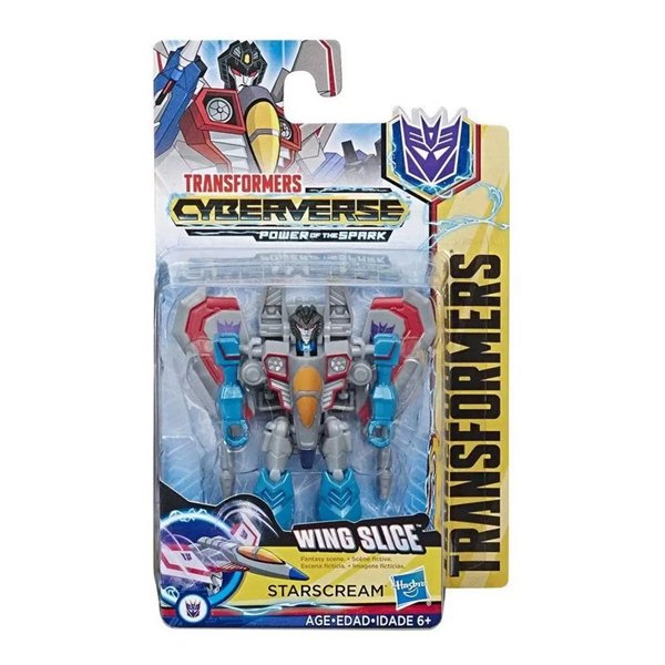 Boneco Articulado Transformers Cyberverse Starscream Wing Slice - Hasbro