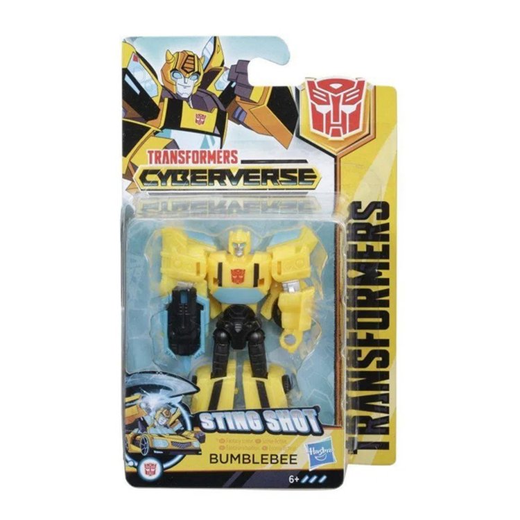Boneco Articulado Transformers Cyberverse Bumblebee Sting Shot - Hasbro