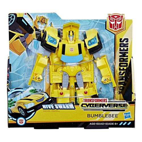 Boneco Articulado Transformers Cyberverse Bumblebee Hive Swarm - Hasbro