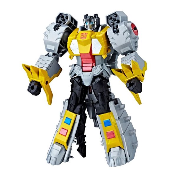 Boneco Articulado Transformers Cyberverse Grimlock Rocket Roar - Hasbro