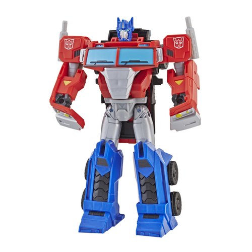 Boneco Articulado Transformers Cyberverse Optimus Prime Bash Attack - Hasbro