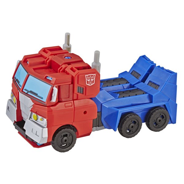 Boneco Articulado Transformers Cyberverse Optimus Prime Bash Attack - Hasbro