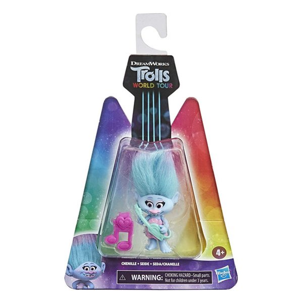 Miniatura Trolls World Tour Seda/Chanelle - Hasbro