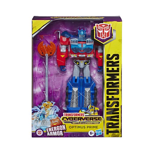 Figura Transformers Cyberverse Ultimate Optmus Prime Energon Armor - Hasbro
