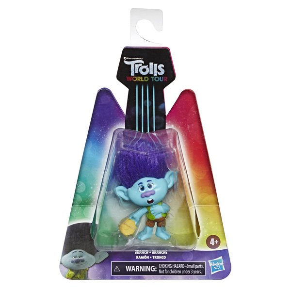 Miniatura Trolls World Tour Tronco - Hasbro