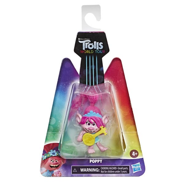 Miniatura Trolls World Tour Poppy - Hasbro