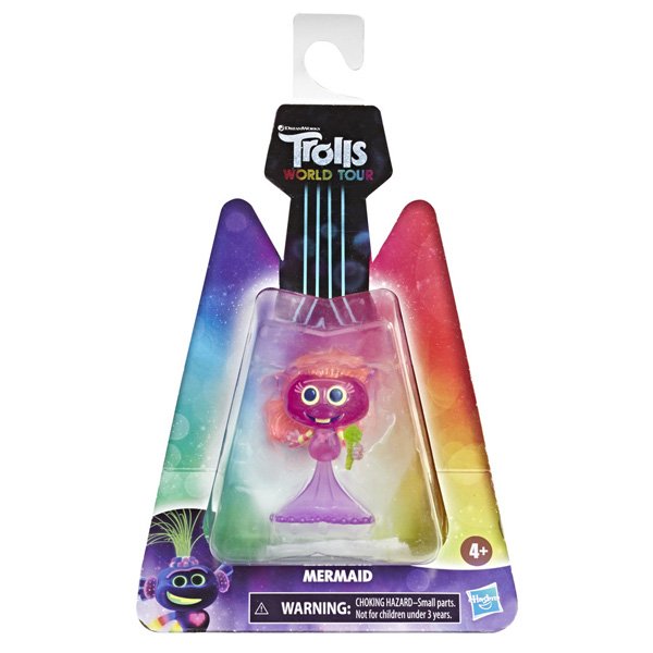Miniatura Trolls World Tour Mermaid - Hasbro