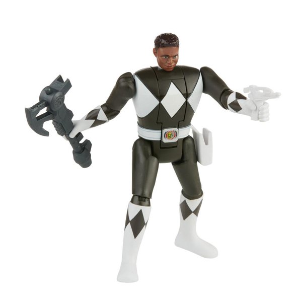Boneco Power Rangers Mighty Morphin Retro Zack - Hasbro