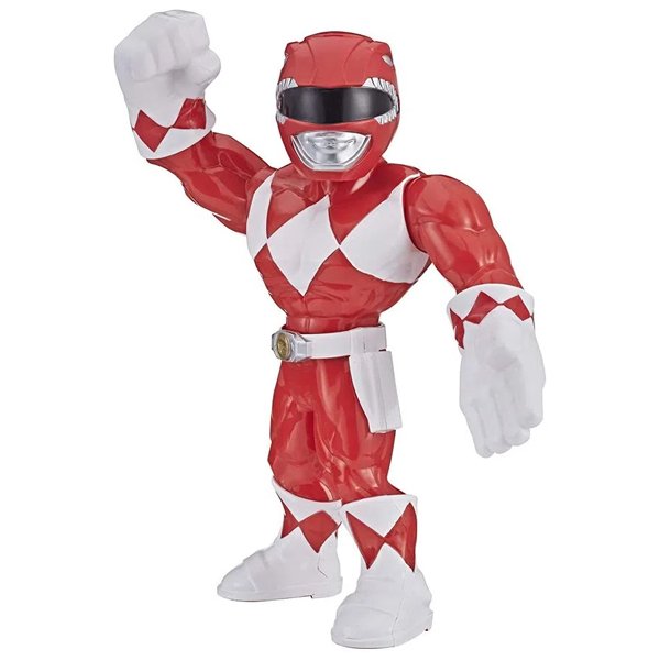Boneco Power Rangers Mega Mighties Ranger Vermelho - Hasbro