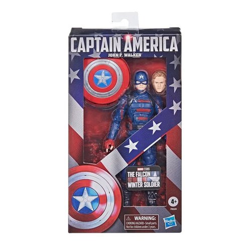 Figura Avengers Legends Marvel Capitão América John F. Walker - Hasbro