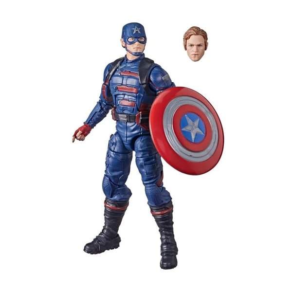 Figura Avengers Legends Marvel Capitão América John F. Walker - Hasbro